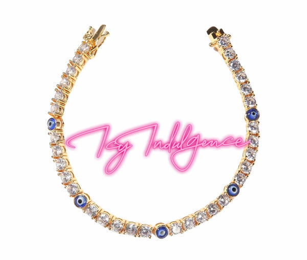 3rd Eye Icy Tennis Anklet/Bracelet