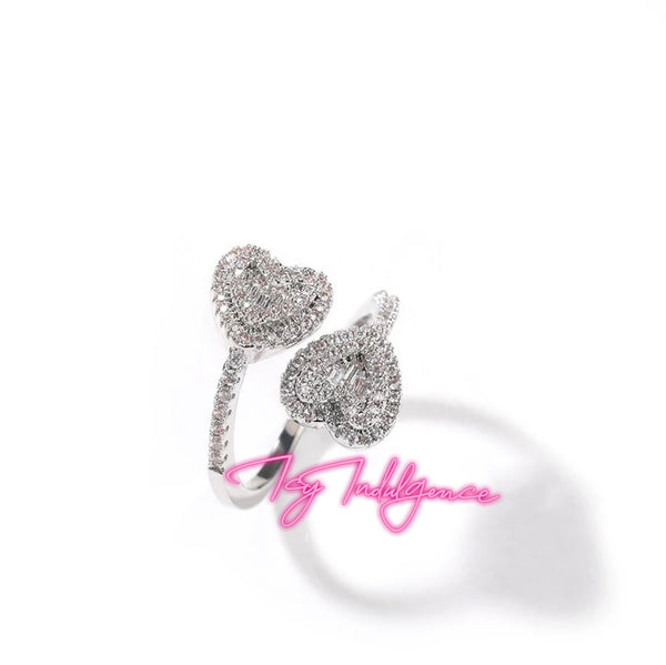 Icy Heart Ring