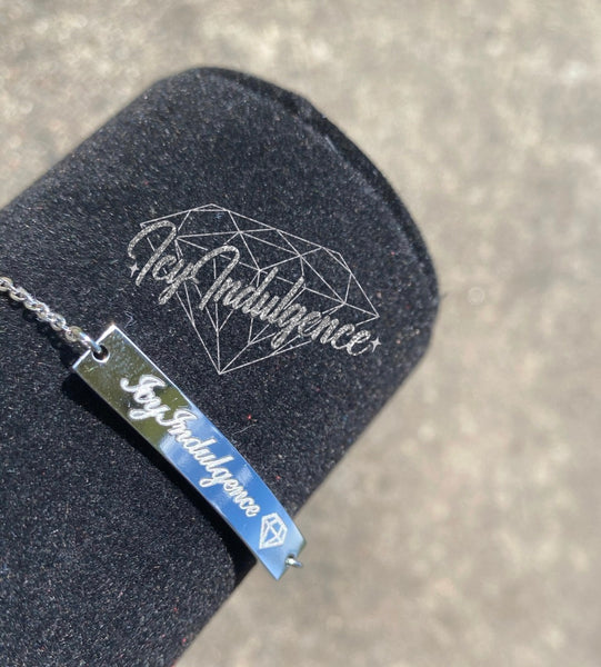 Icy Thick Bar Style Bracelet