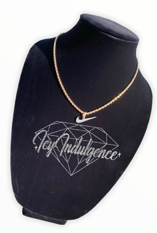 “Swoosh” Necklace