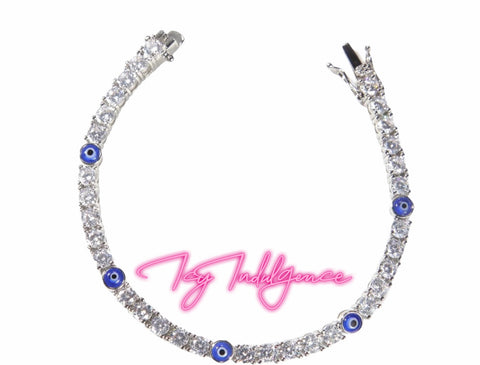 3rd Eye Icy Tennis Anklet/Bracelet