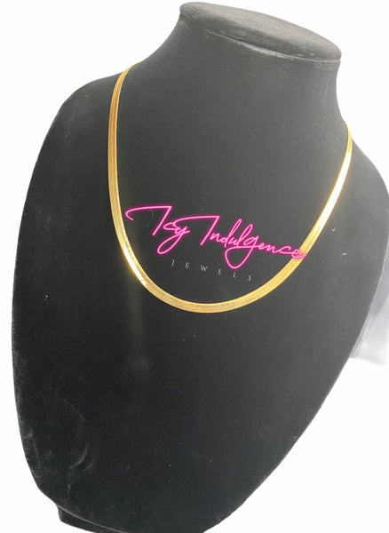 Icy Herringbone Chain