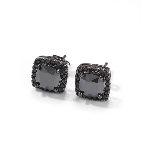 Icy Baguette Stud Earrings